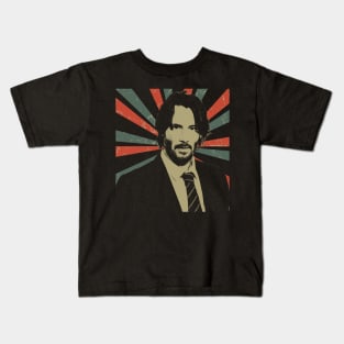 John Wick || Vintage Art Design || Exclusive Art T-Shirt Kids T-Shirt